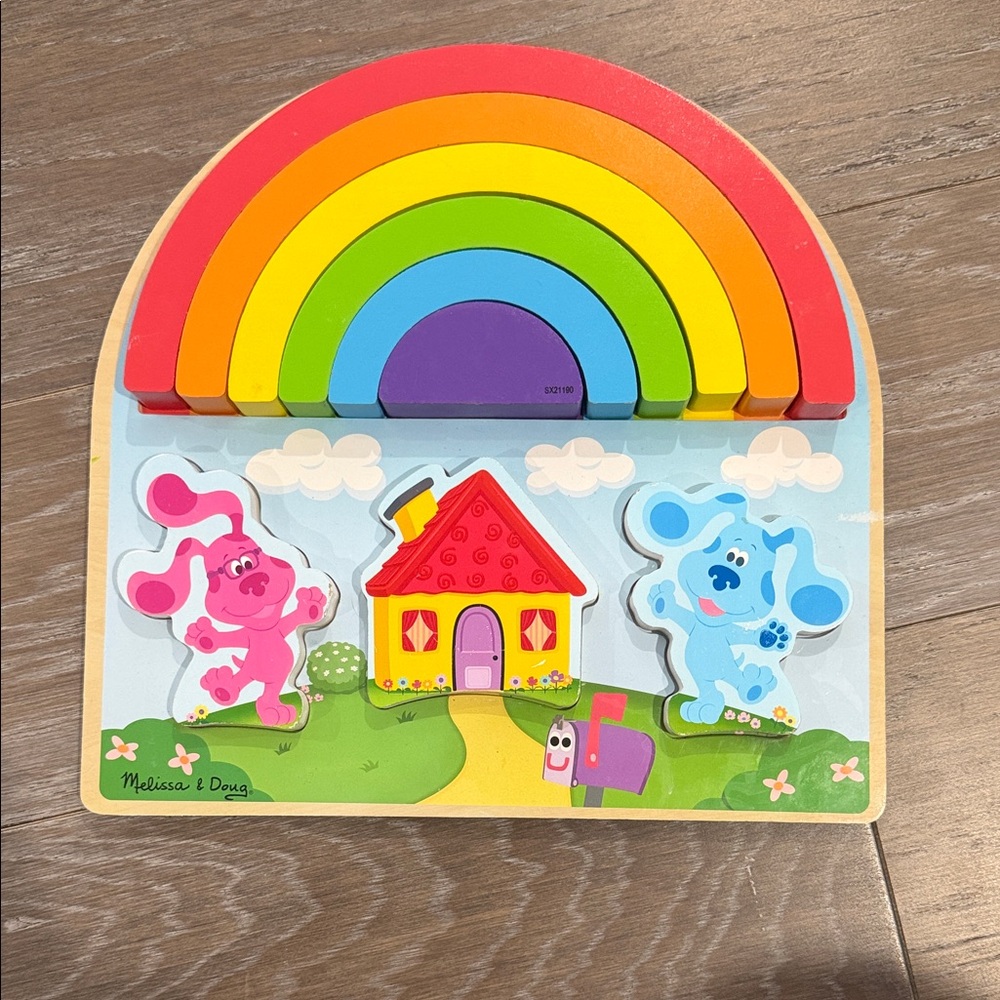 Melissa & Doug Rainbow House Puzzle